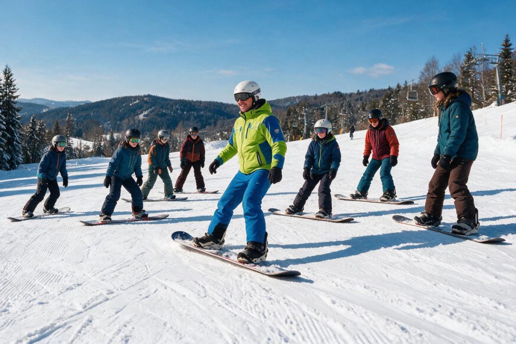 6-dniowa szkółka snowboardowa