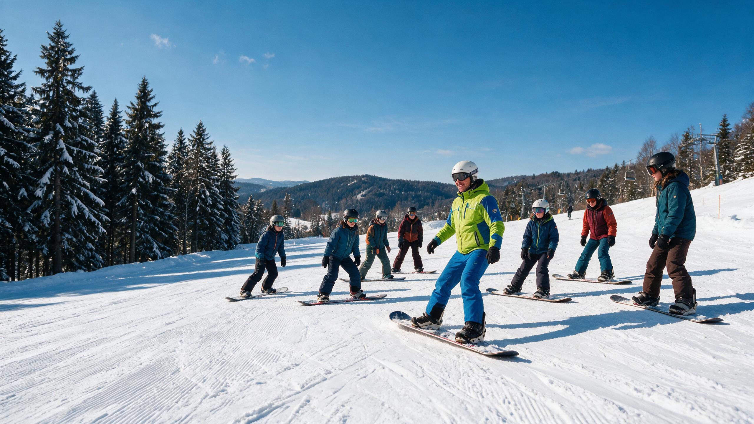 6-dniowa szkółka snowboardowa